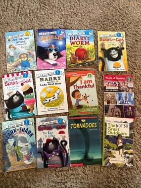 Scholastic I Can Read! Books Set – Multicolor Covers